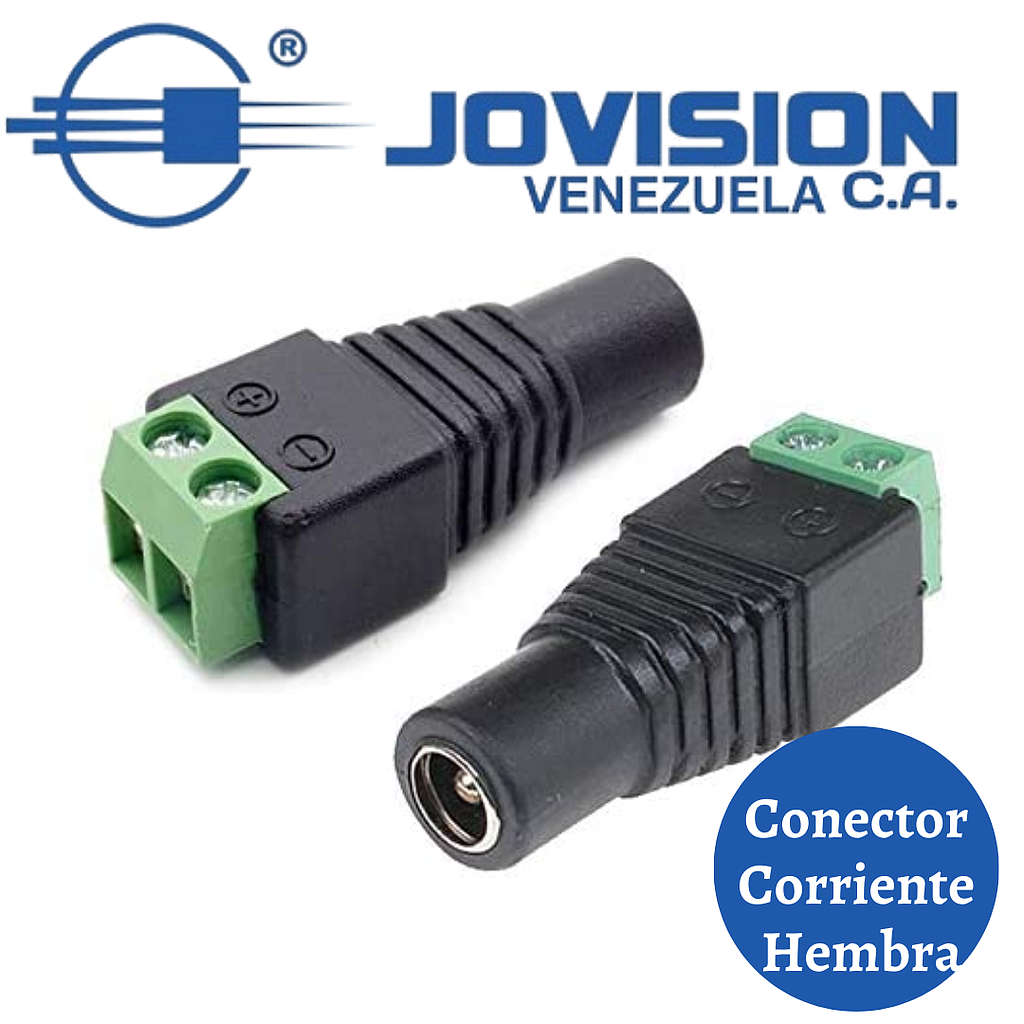 Conector Plug Dc Corriente Hembra 2.1 Mm 12v X Unidad