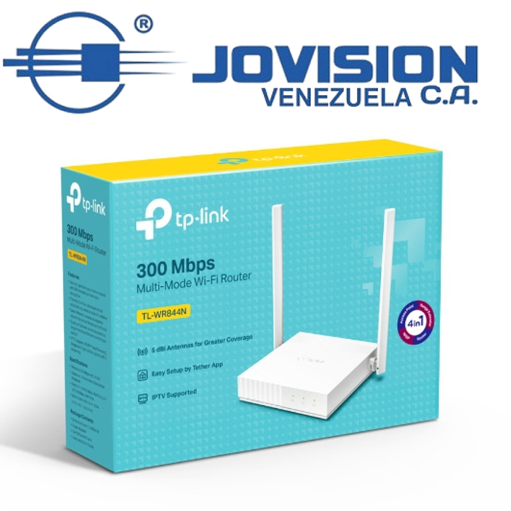 Router Inalambrico Wifi Multi-mode Tp-link Tl-wr844n 300mbps