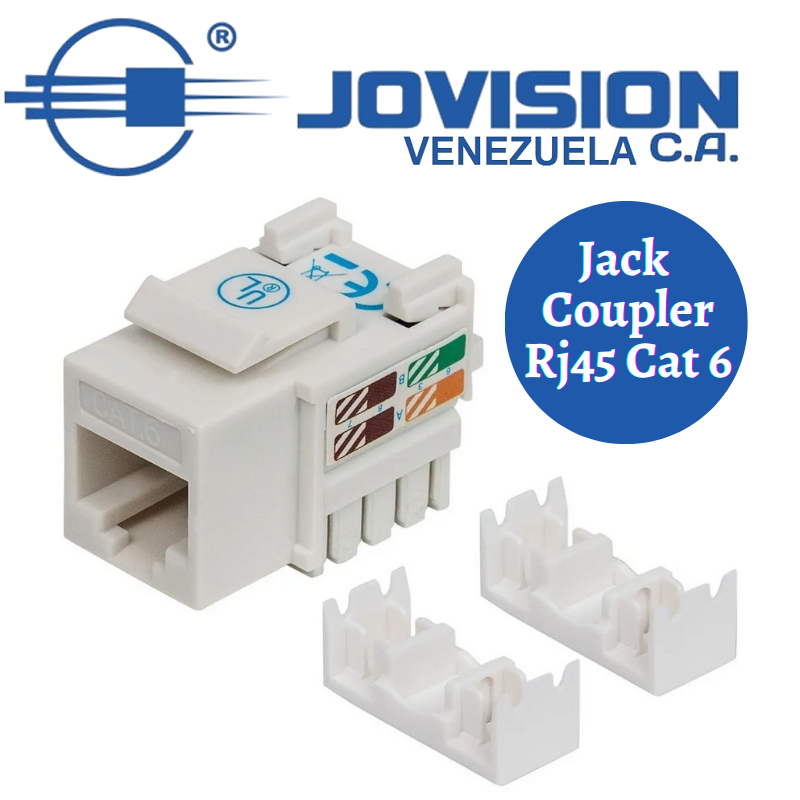 Conectores Jack/Coupler Keystone Rj45 Hembra Cat 6 Para Cable Red Face- Pocas unidades  Preguntar Disponibilidad