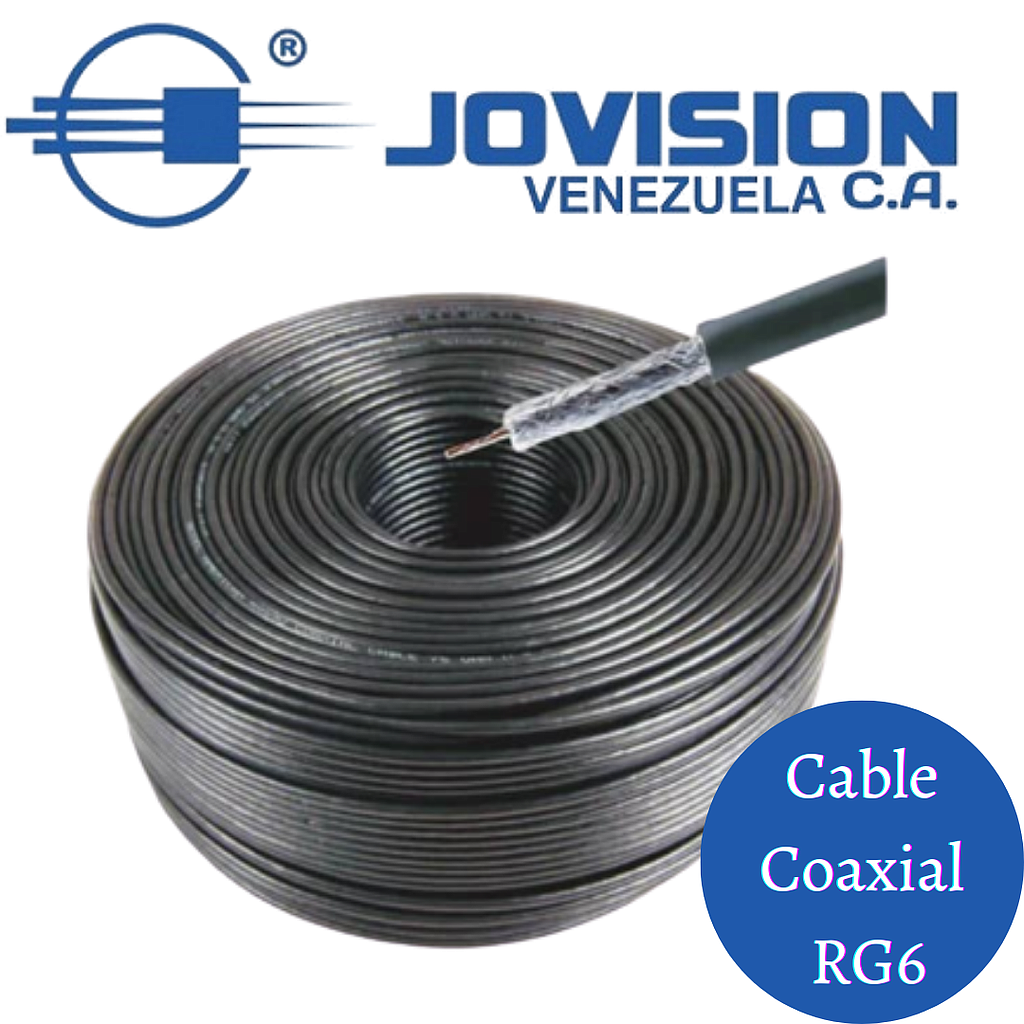 Cable Coaxial RG6 Bobina 100 metros-Preguntar Disponibilidad